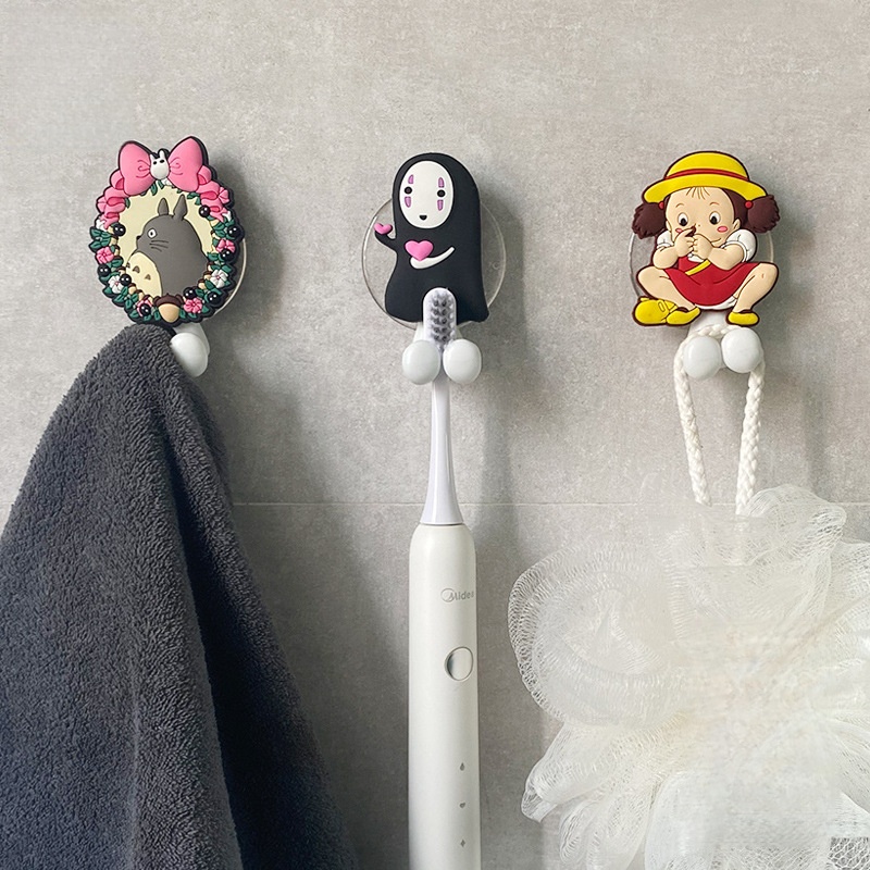 Home Bathroom Organizer - 1 szt. Kreskówkowy Anime Totoro Uchwyt