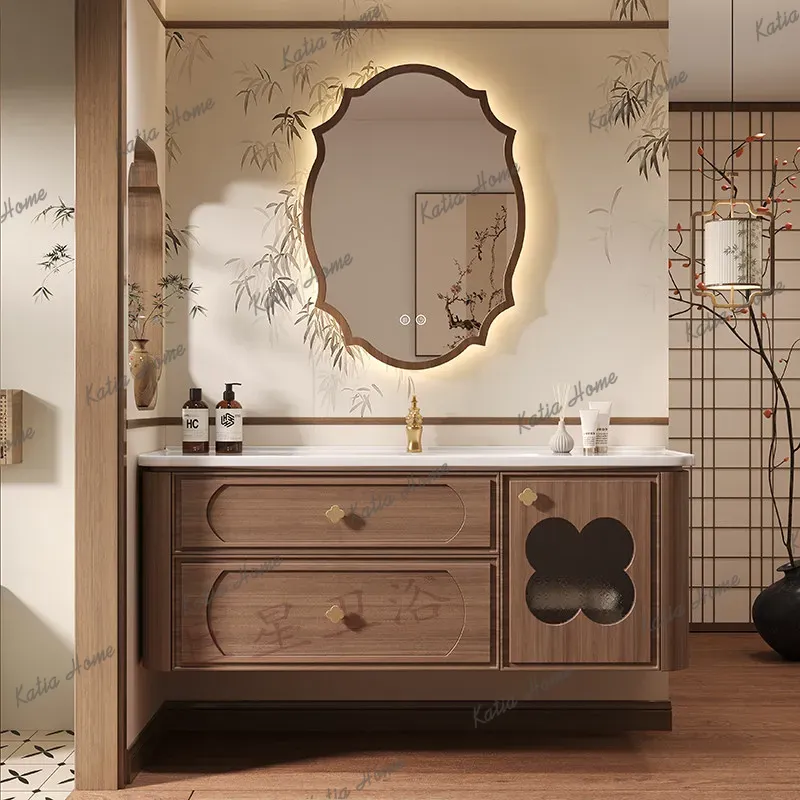 Home Bathroom Vanity Combo - Szafki łazienkowe YJ, toaletka do makijażu,