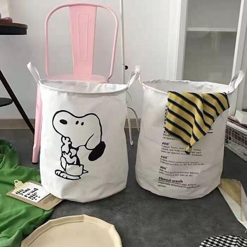Kosz na pranie z bawełny Snoop – Home Edit Bathroom Storage recenzja i cena