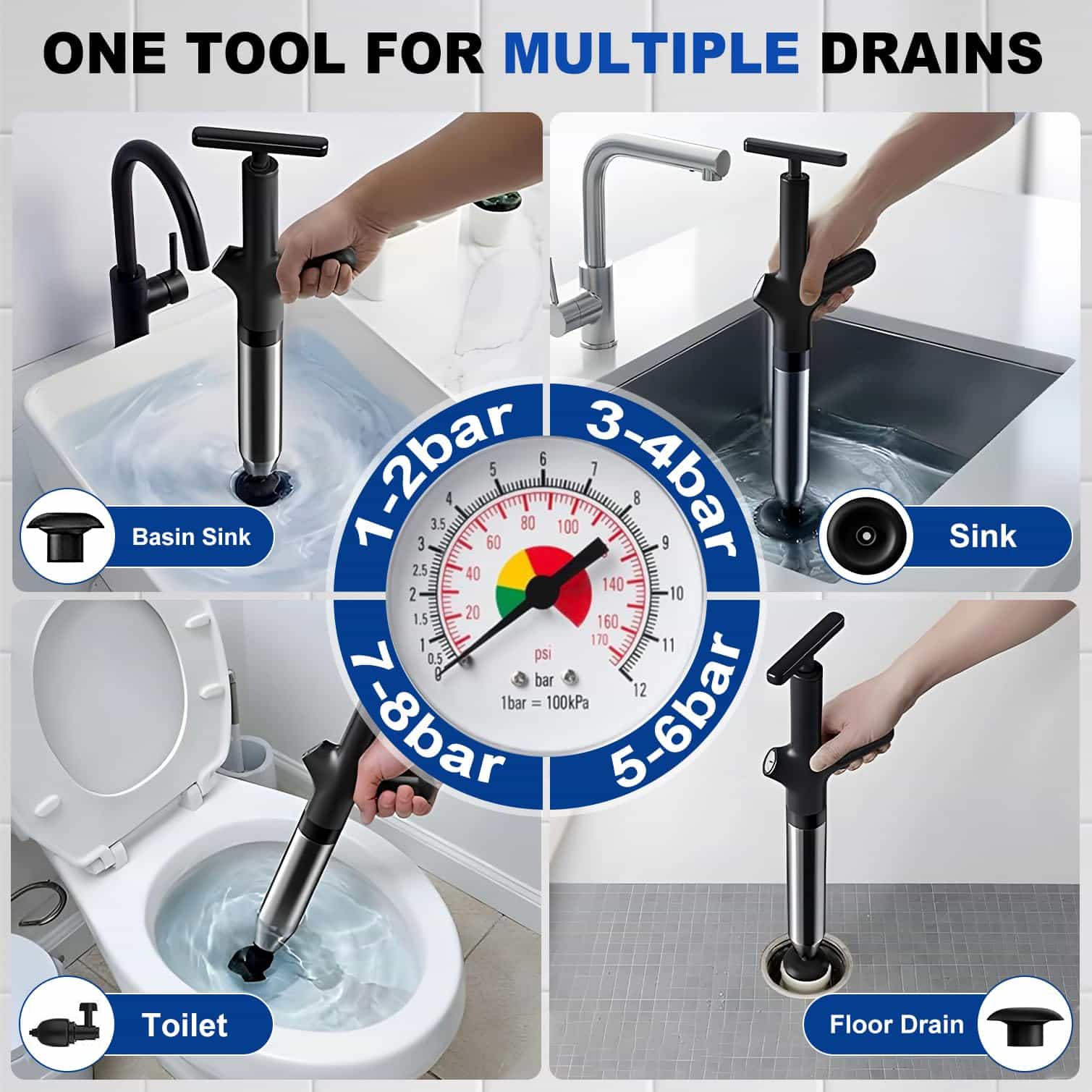 Wysokociśnieniowy odkurzacz do – Plunger Toilet recenzja i cena