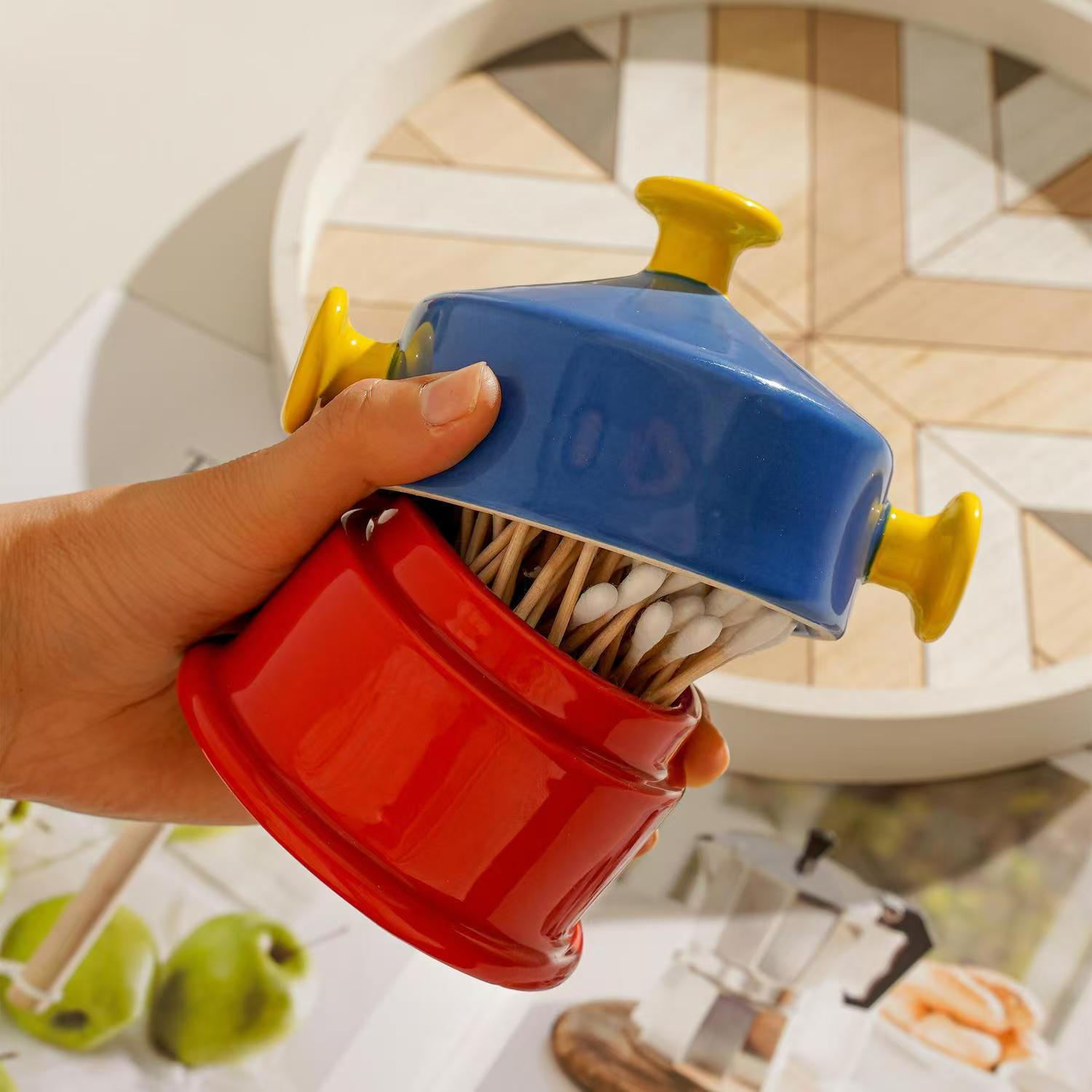 Keramiczny pojemnik na wykałac – Home Bathroom Organizer recenzja i cena